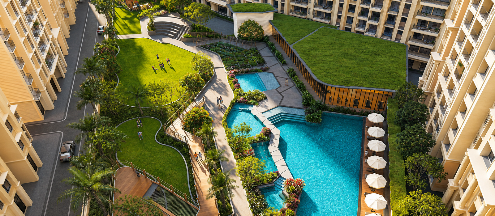 Hiranandani Maitri Park - Golf Course View Homes