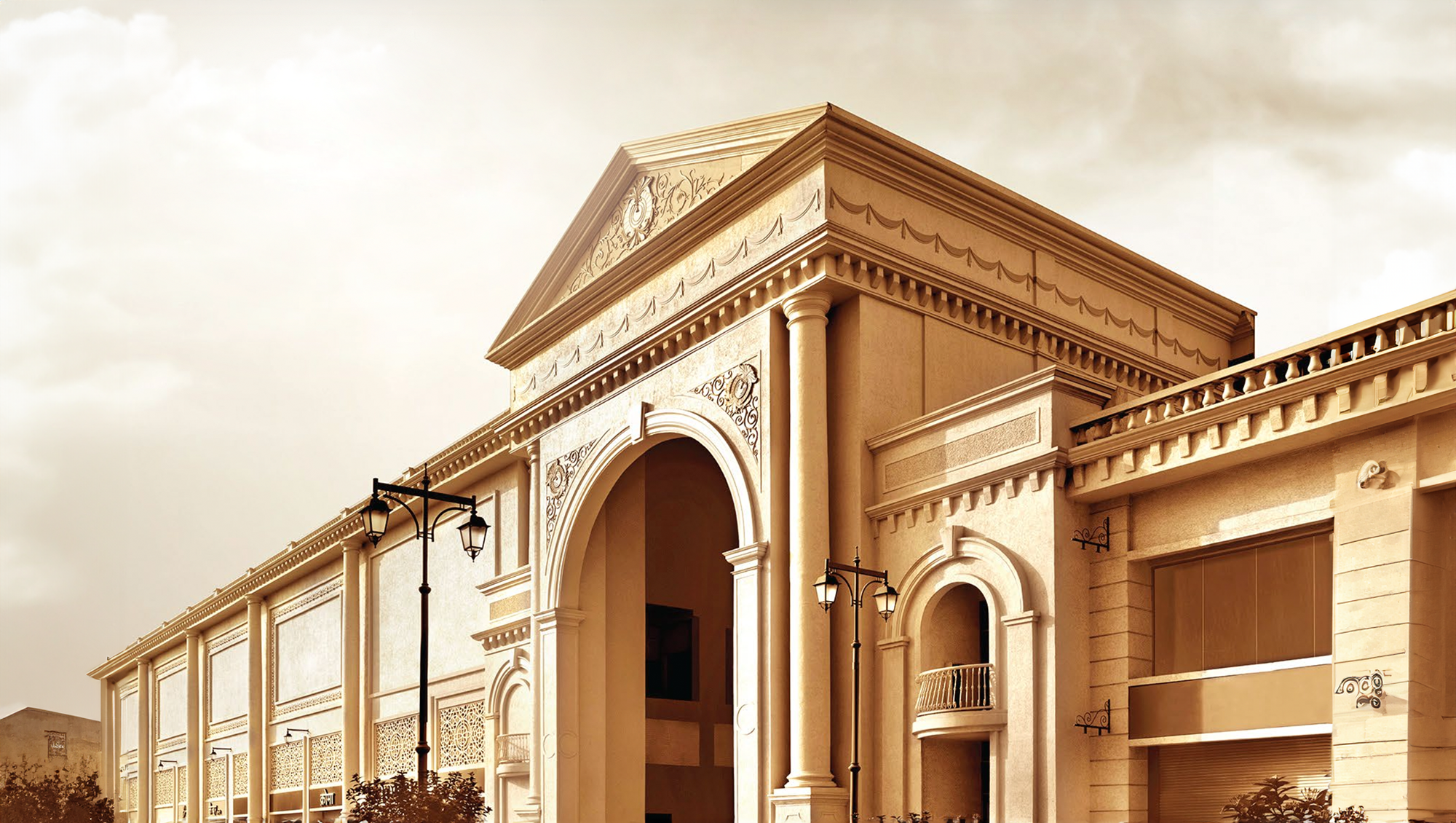 Hiranandani Maitri Park Neo-Classical Tower Elevation